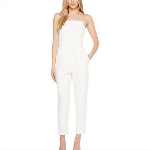 Jill Stuart Strapeless White Romper